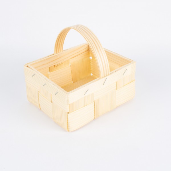 Spankorb eckig 160x130x70mm mit Henkel