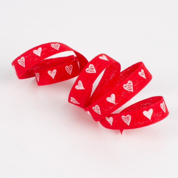 HERZKINO 10, Baumwoll-Ringelband