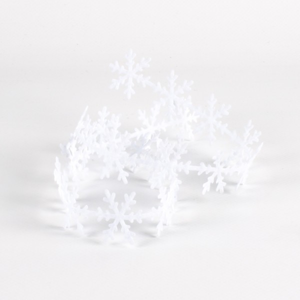SNOWFLAKE 25, felt ribbon