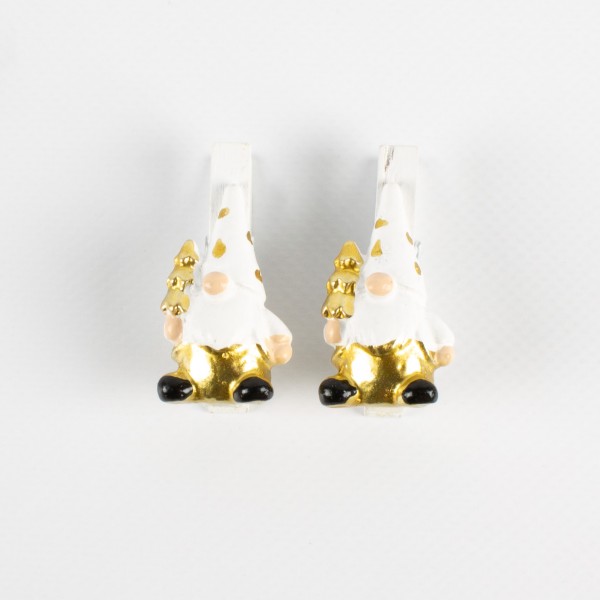 Poly Christmas gnome clamp 45mm