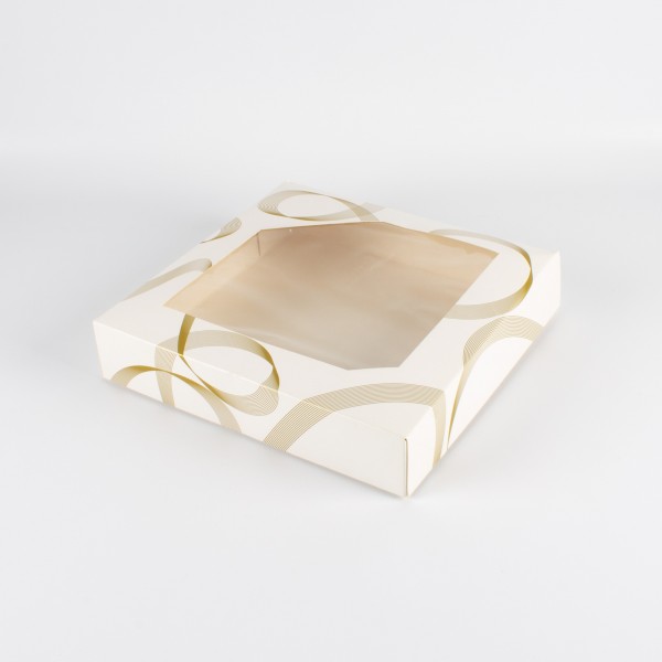 OMEGA 2505, Teegebäckkarton Fenster