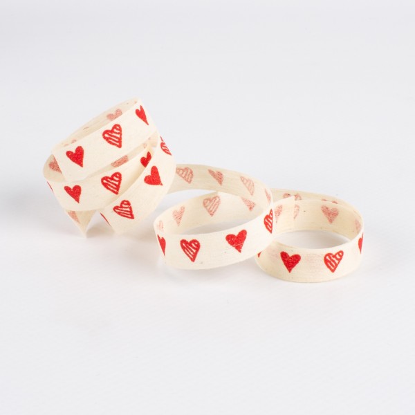 HERZKINO 10, Baumwoll-Ringelband