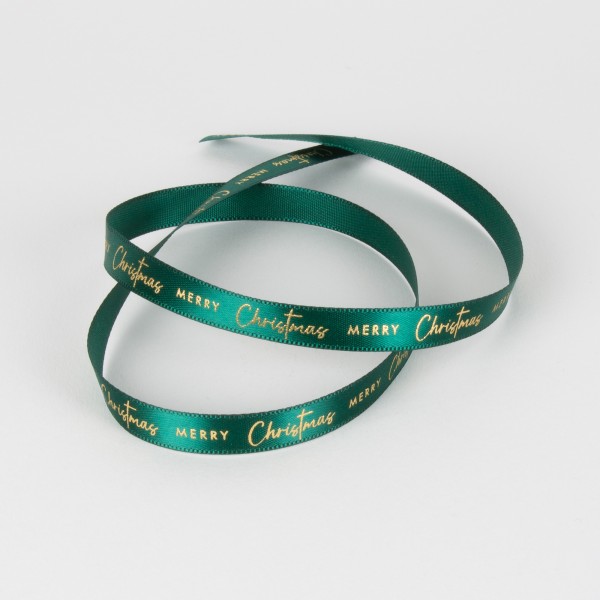 MERRY CHRISTMAS 10, Satinband