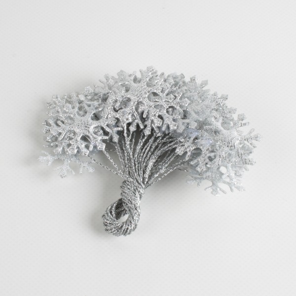 Schneeflocke am Draht 35mm