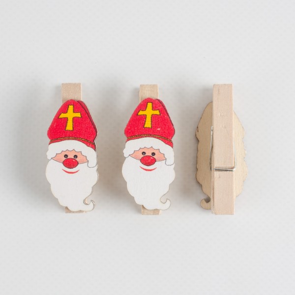 Holz Nikolaus Klammer 40mm