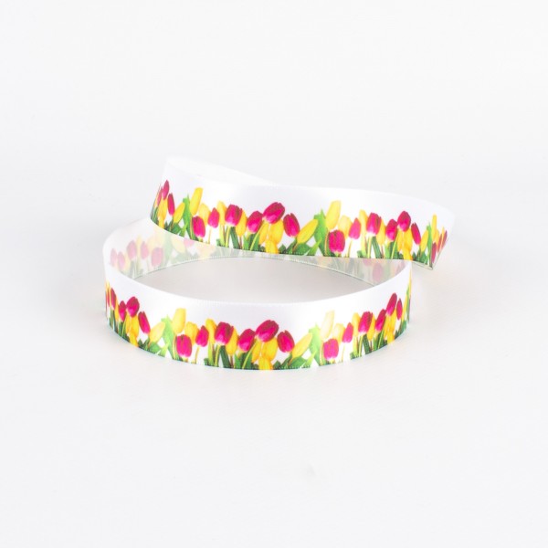 TULPEN 23, satin ribbon