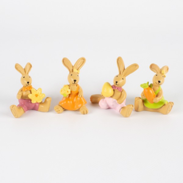 Poly Bunny 55mm, assorted