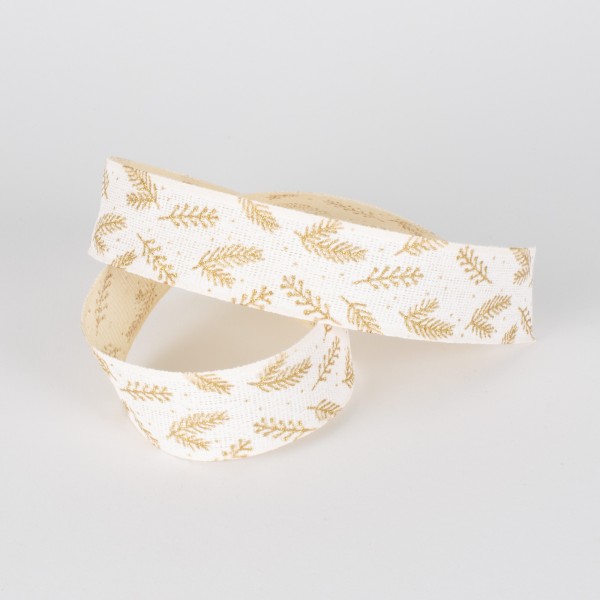 NADELZWEIG 25, cotton ribbon