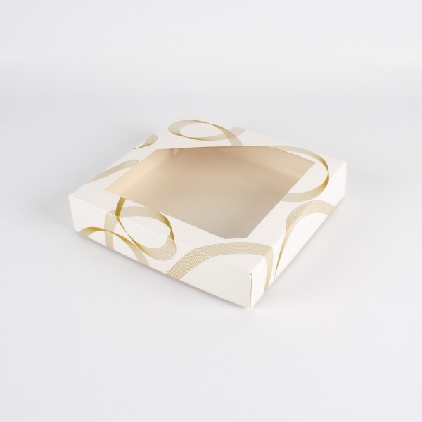 OMEGA 1904, Teegebäckkarton Fenster