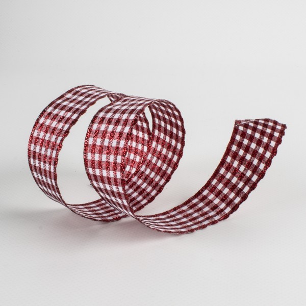 VICHY METALLIC ribbon