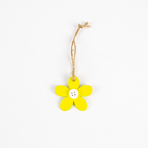 Wood flower to hang 45mm