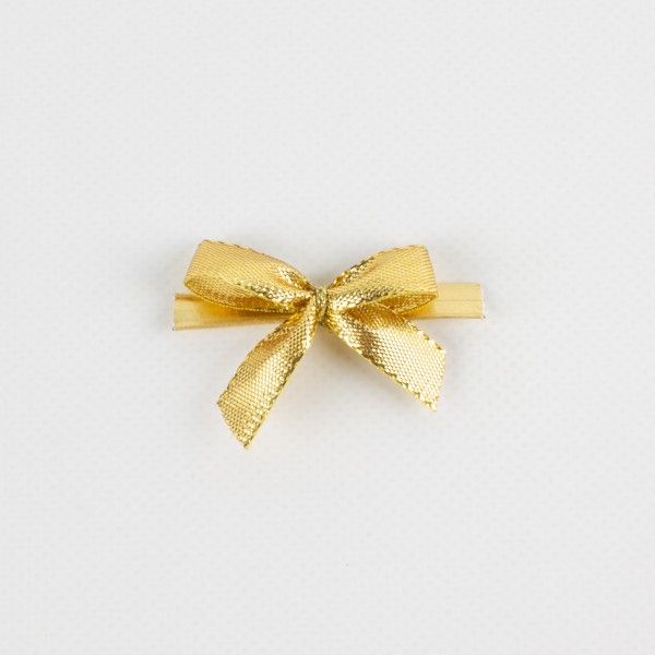 BEATRICE bow gold clip
