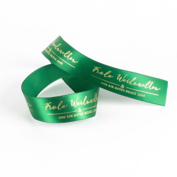 FROHE WEIHNACHTEN 23, Satinband