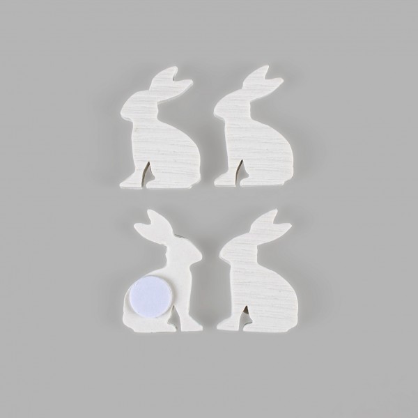 Poly rabbit 30mm with glue dot