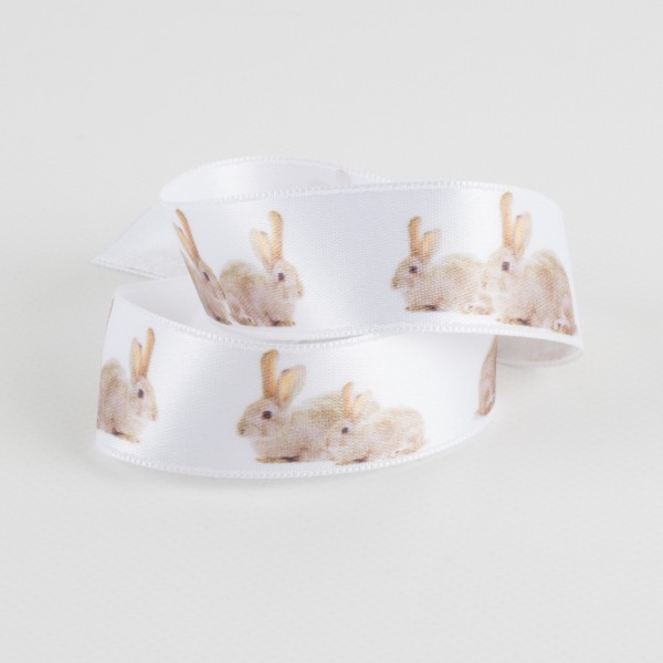 HASE 25, satin ribbon