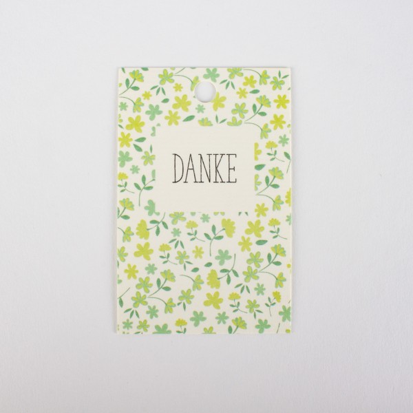 Papier Hänger DANKE 85mm