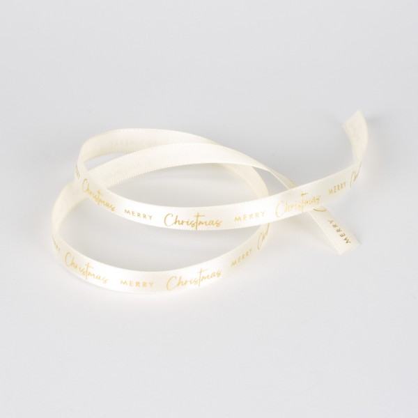 MERRY CHRISTMAS 10, Satinband