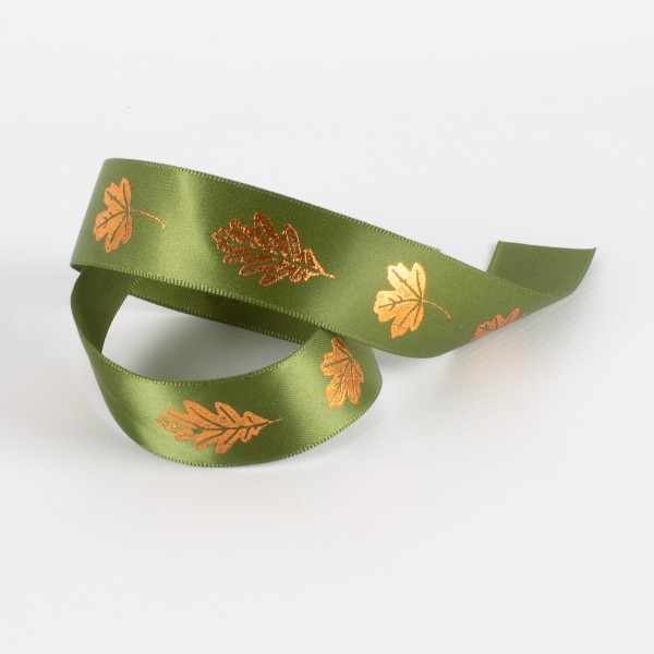 HERBSTBLATT 23, Satinband