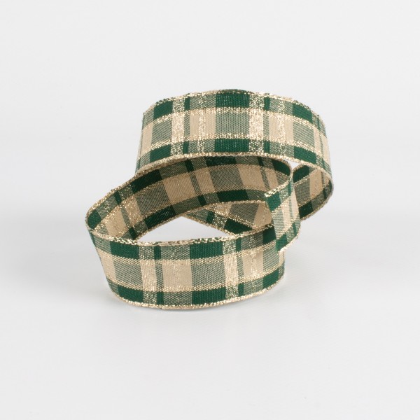 CHRISTMAS TARTAN 25, ribbon