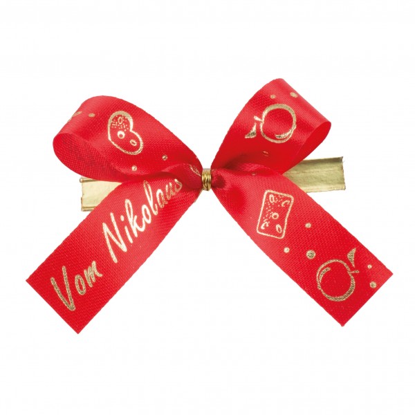 VOM NIKOLAUS 15 bow gold clip