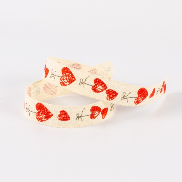 HOCHZEITSGRÜSSE 15, cotton ribbon