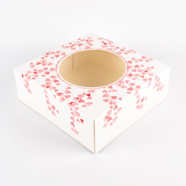AMERIKA HEARTS 2308, cake box window