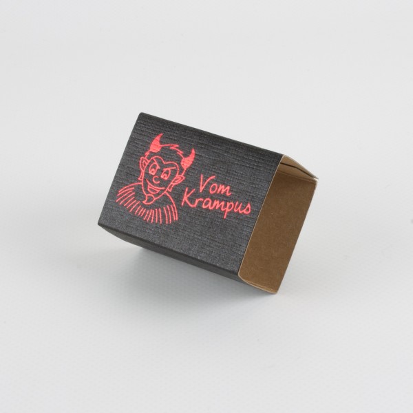 VOM KRAMPUS 55, banderole embossing red