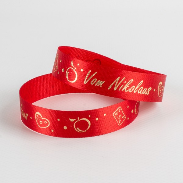 VOM NIKOLAUS 15, Einfachsatinband