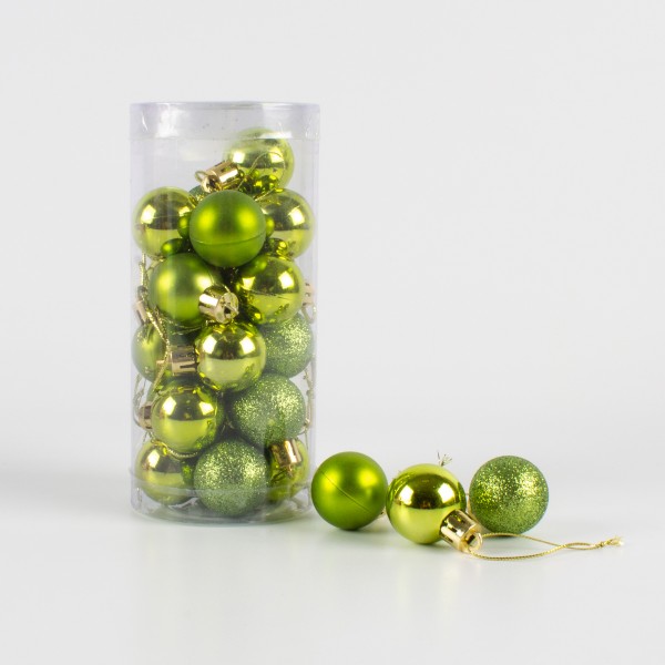 Christmas balls to hang 30mm