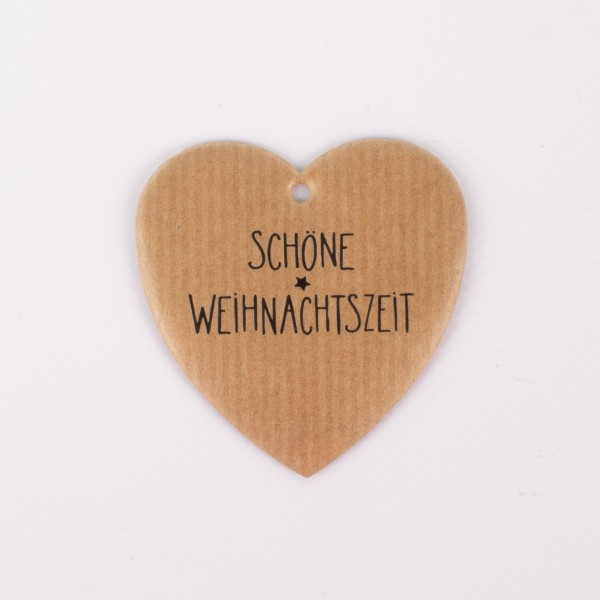 WEIHNACHTSHERZ 55mm zum Hängen