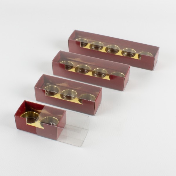 PREMIUM Einsatz rund für 4 Pralinen