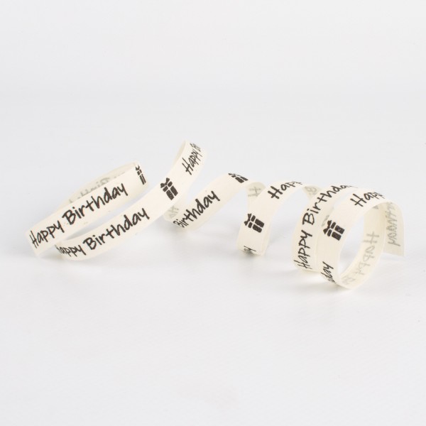 WISHES AND GREETINGS 10, cotton curl ribbon