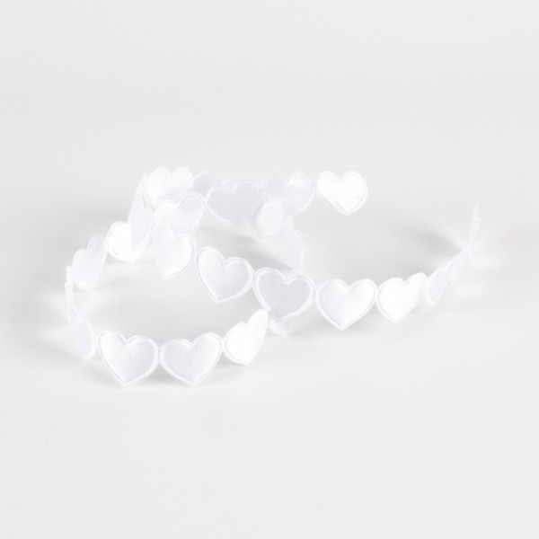 LOVELY HEARTS 15, satin ribbon