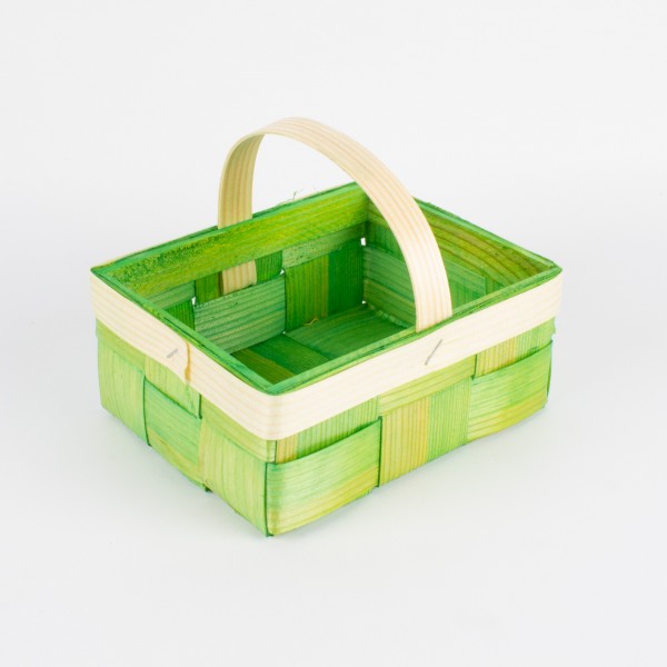 Spankorb eckig 160x130x70mm mit Henkel