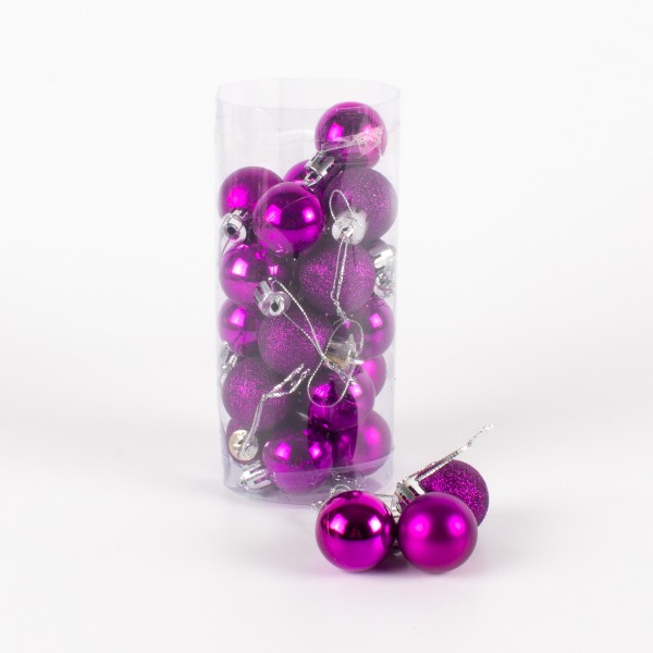 Christmas balls to hang 30mm