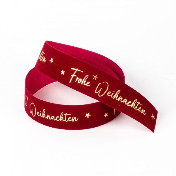 XMAS SURPRISE velvet ribbon