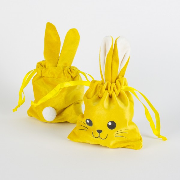 Samt Beutel EASTER BUNNY 120mm