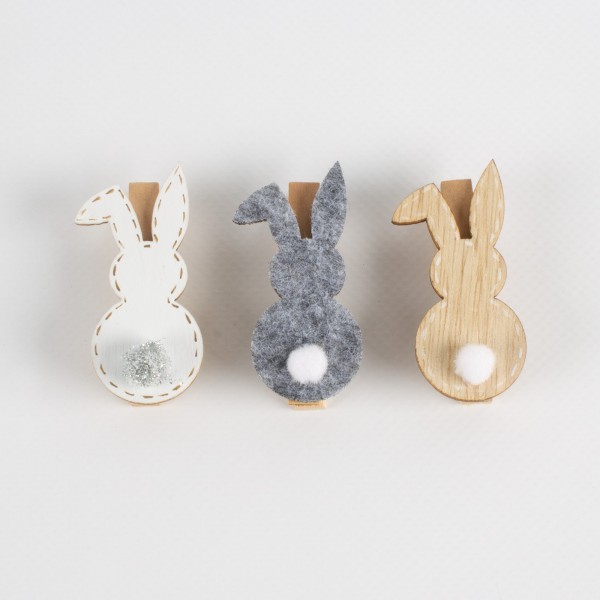 Rabbit clamp 53mm assorted