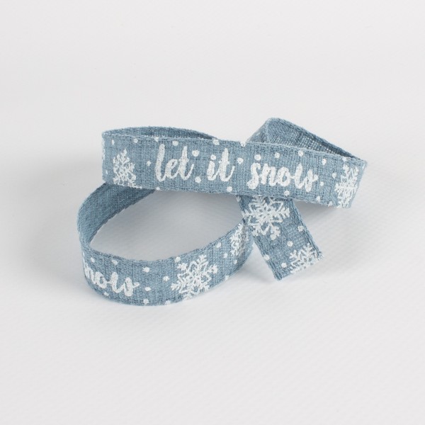 LET IT SNOW 15, recycling ribbon
