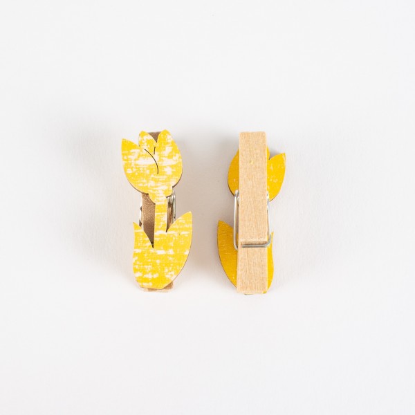 Holz Blume Klammer 39mm