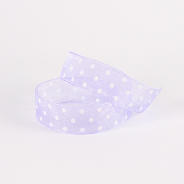 BAJKA organza ribbon with dots