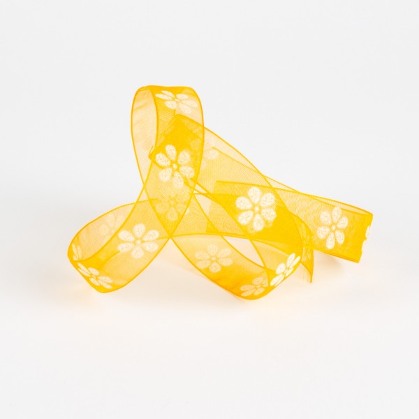 LIBERTY FLOWERS organza ribbon