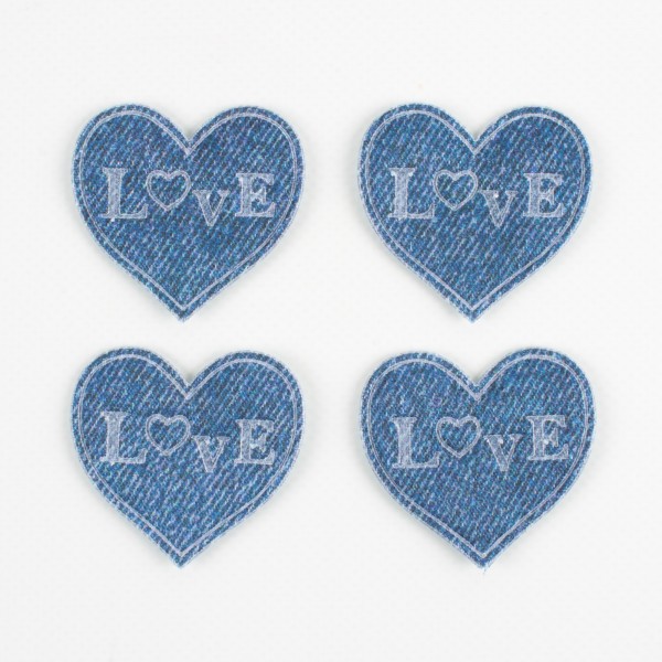 Jeans heart 45mm