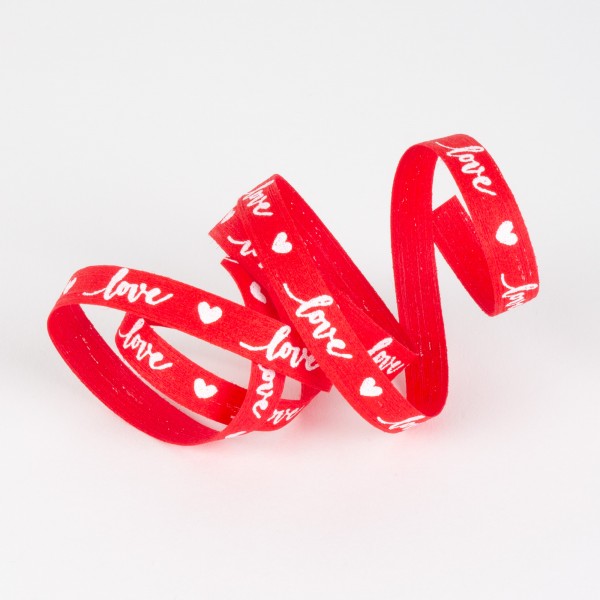 LOVE 10, Baumwoll-Ringelband