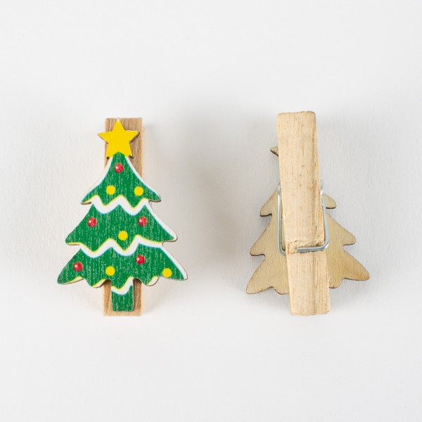 Holz Weihnachtsbaum Klammer 35mm