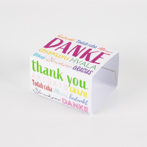 PREMIUM 55 MAN "MERCI", Manschette geklebt