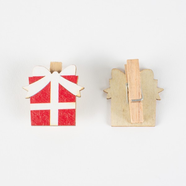 Wooden gift package clamp 35mm