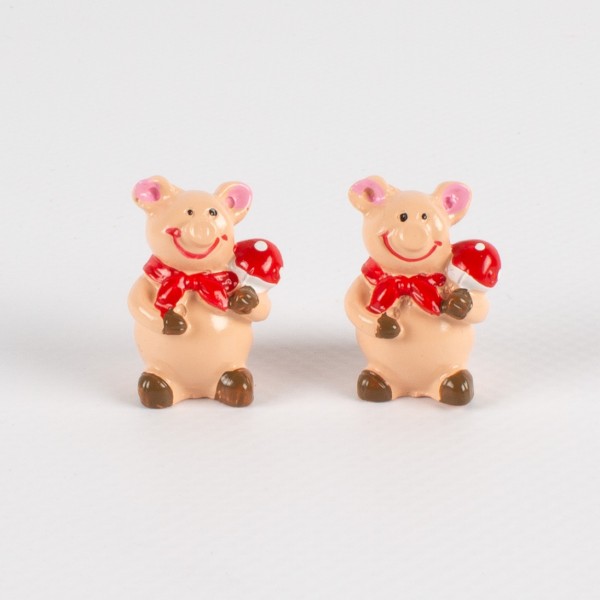 Poly lucky pig 25mm