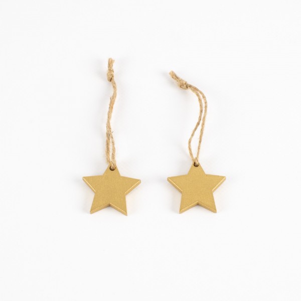 Wooden star 35mm for hanging