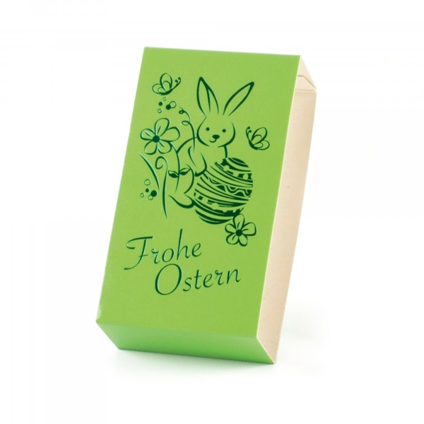 FROHE OSTERN 70, banderole embossing green